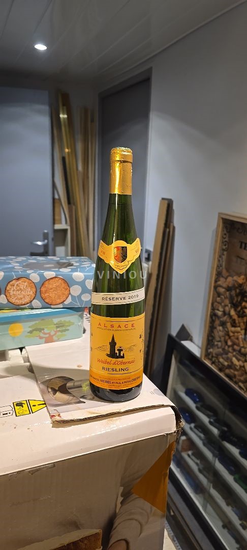 Alsácia Weibel et Fils Riesling Réserve 2019