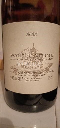Dolina Loare Pouilly-fumé Fontenille 2022