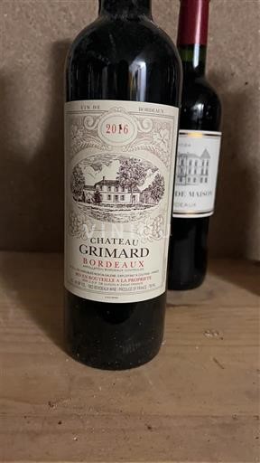 Burdeos Bordeaux Château Grimard 2016