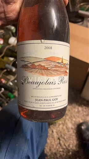 Beaujolais Không được chỉ định Jean-Paul Goy 2008