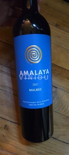 Salta No especificado Amalaya Malbec 2021