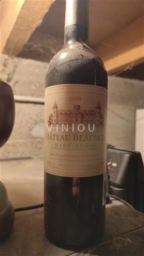 Vinhos Rouge sec Château Beaumont 2000 França Bordéus Haut-Médoc AOC