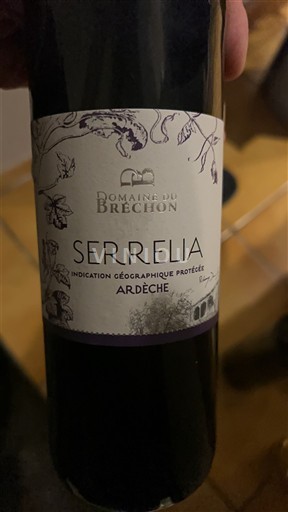 Alpes và các vùng Rhodanien Ardèche Domaine Bréchon Serrelia Không niên vụ