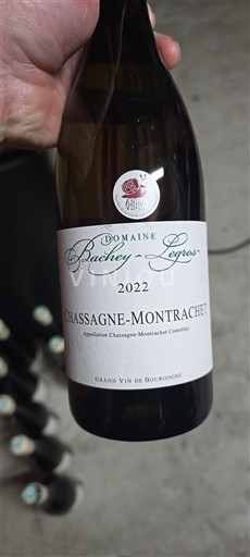 Borgoña Chassagne-Montrachet Domaine Bachey-Legros 2022