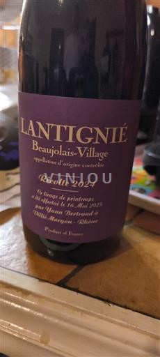 Beaujolais Beaujolais Villages Lantignié 2024