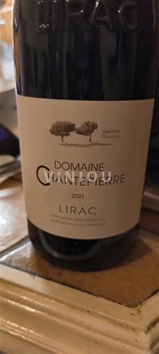 Thung lũng Rhône Lirac Domaine Chantepierre 2021