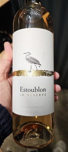 Provence, hạ lưu Rhône, Corse Địa Trung Hải Estoublon La Réserve 2020