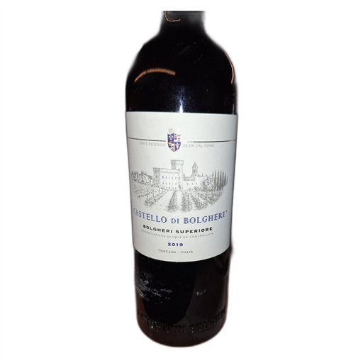 Toscana Ikke specificeret Castello di Bolgheri 2019