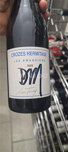 Vallée du Rhône Crozes-hermitage Domaine Luc Tardy Les Amandiers 2022