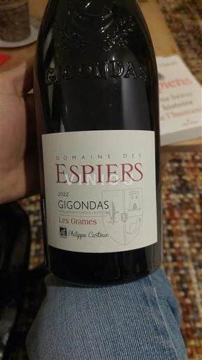 Valle del Rodano Gigondas Domaine S Espiers Les Grames 2022