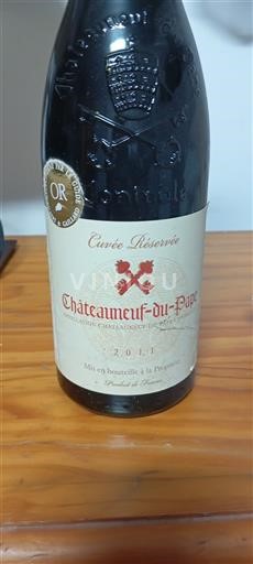 Valle del Rodano Châteauneuf-du-Pape Château Châteauneuf-du-Pape Réservée 2011