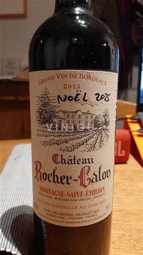 Bordeaux Montagne-saint-émilion Château Rocher-Calon 2013