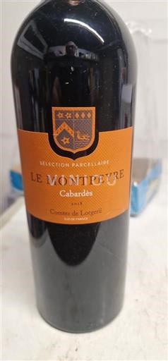 Langvedok Cabardès Comtes de Lorgeril Le Montpeyre Sélection Parcellaire 2021