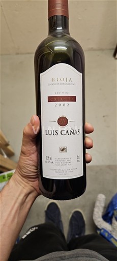 La Rioja Rioja Luis Cañas Crianza 2002