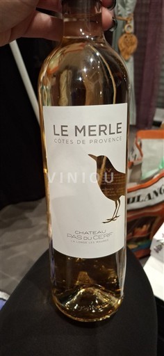 Provence Côtes-de-Provence Château Pas du Cerf Le Merle 2022