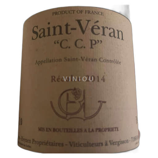 Bourgogne Saint-Véran Guffens-Heynen C.C.P 2014