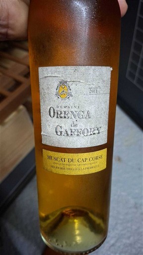 Corse Muscat-du-cap-corse Domaine Orenga de Gaffory 2011