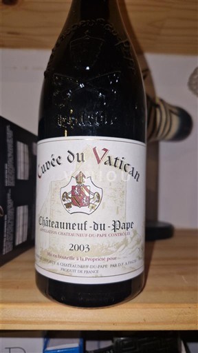 Rhônevallei Châteauneuf-du-Pape Cuvée du Vatican 2003
