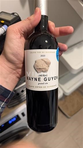Bordeaux Blaye-Côtes-de-Bordeaux Château Mayne Guyon grand vin 2023