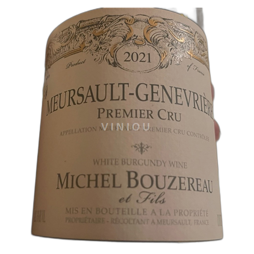 Burgundy Meursault Premier Cru Michel Bouzereau Meursault-Genevrières 2021