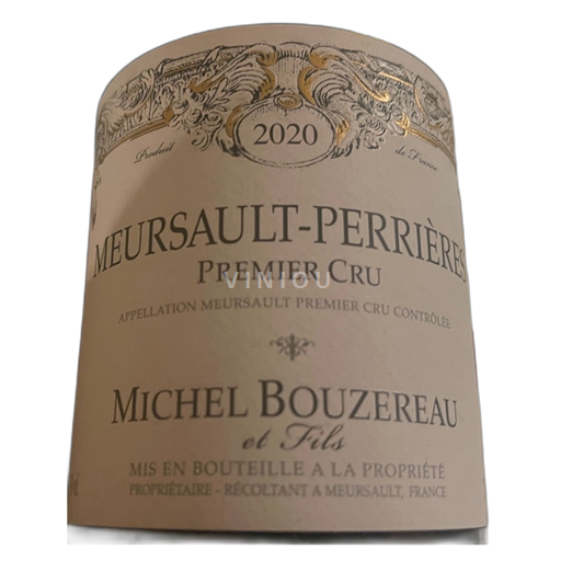 Burgundija Meursault Premier Cru Michel Bouzereau et Fils Meursault-Perrières 2020