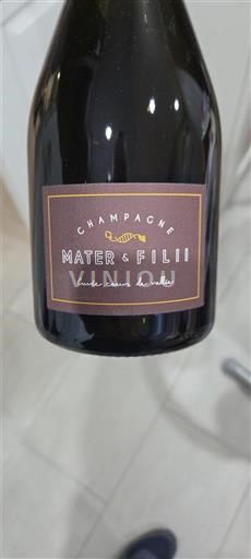 Champagne Sâm-panh Mater & Filii cœur de vallée Không niên vụ