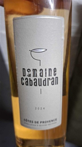 Provence Côtes-de-Provence Domaine Cabaudran 2024