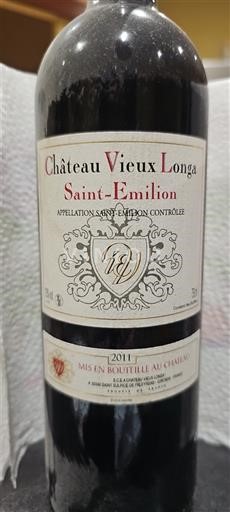 Bordeaux Saint-Émilion Château Vieux Longa 2011