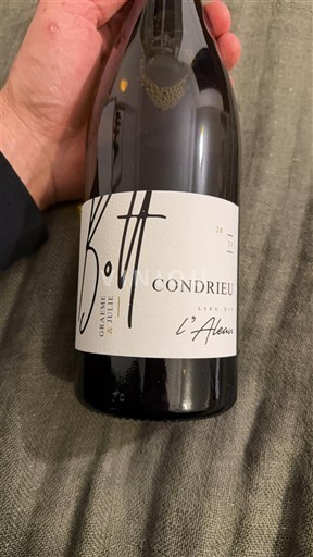 Thung lũng Rhône Condrieu Domaine Bott Lieu-dit l'Aleau 2022