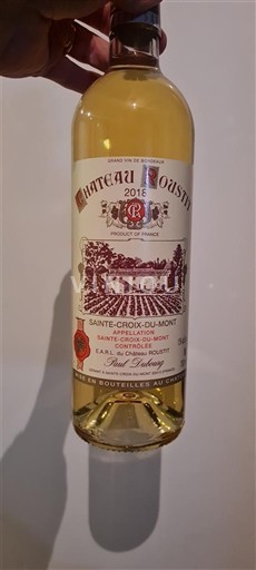 Bordeaux Sainte-Croix-Du-Mont Château Roustit 2018