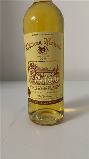 Bordo Sainte-Croix-Du-Mont Château Roustit 2018
