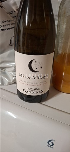Vinos Blanc sec Domaine S Gandines Non millésimé Francia Borgoña Mâcon y Mâcon-villages AOC