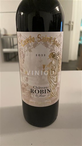 Bordeaux Lussac-saint-émilion Château Robin la Fleur Saint Jean 2022