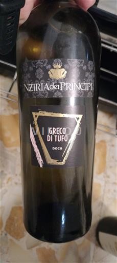 Campanie Greco di Tufo Nziria dei Principi Không niên vụ