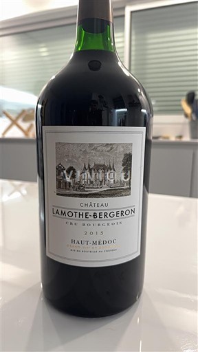 Bordeaux Haut-Médoc Château Lamothe-Bergeron Cru bourgeois 2015