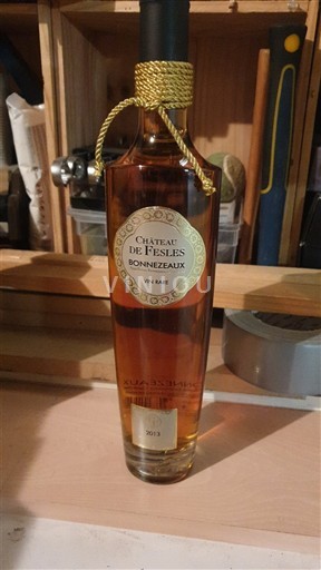 Thung lũng sông Loire Bonnezeaux Château Fesles 2013