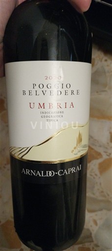 Umbría No especificado Arnaldo Caprai Poggio Belvedere 2020