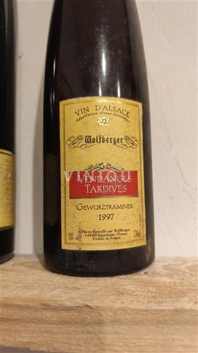 Alsácia Vendanges Tardives Wolfberger 1997