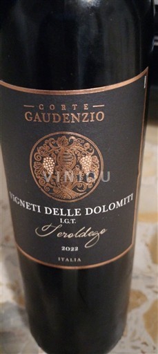 Vénétie Vigneti delle Dolomiti Corte Gaudenzio 2022