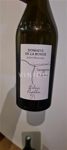 Jura Arbois-Pupillin Domaine La Borde Savagnin Les Ecrins 2016