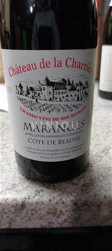 Borgoña Maranges Château La Charrière 2023