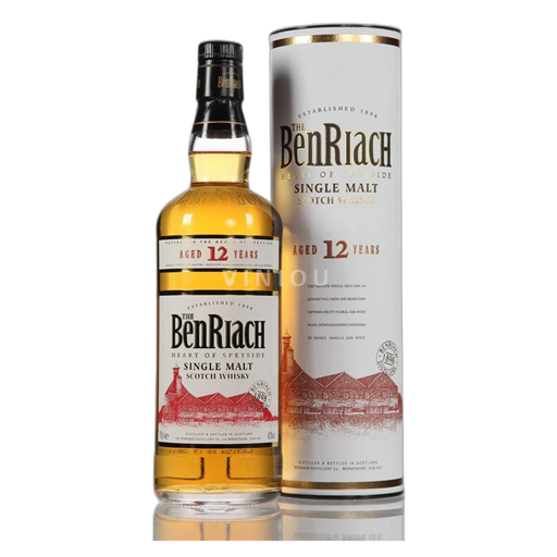 Whisky Rượu Whisky Single Malt Benriach Benriach 12a Scotland Islay