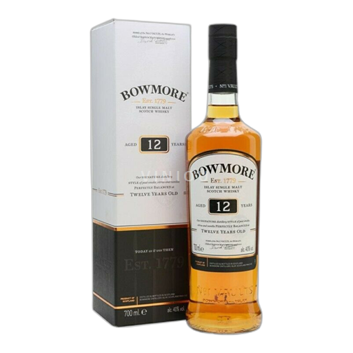 Whisky Rượu whisky than bùn Bowmore Bowmore 12a Scotland Islay