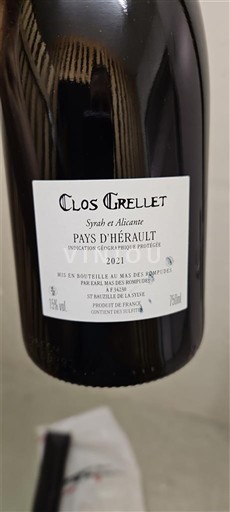Languedoc Unspecified Clos Grellet 2021