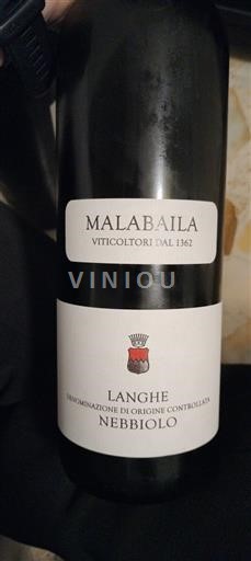 Piemonte Non specificato Malabaila 2022