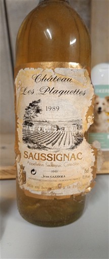 Tây Nam Saussignac Château Les Plaquettes 1989