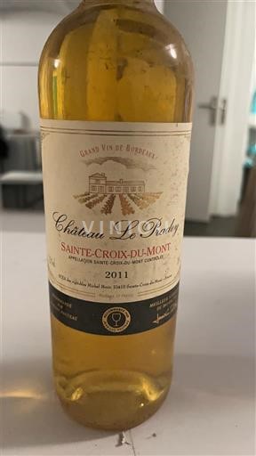 Bordeaux Sainte-Croix-Du-Mont Château Le Pradel 2011