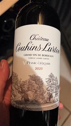 Bordeaux Pessac-Léognan Château Couhins-Lurton 2023