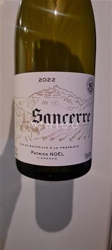 Loiretal Sancerre Domaine Patrick Noël 2022