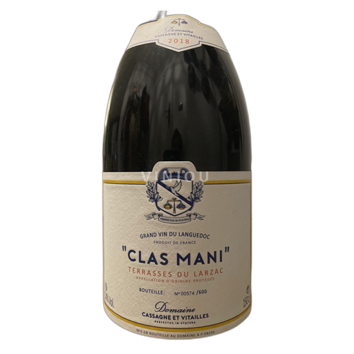 Languedoc Terrasses du Larzac Domaine Cassagne et Vitailles Clas Mani 2018